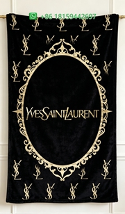 Yves Saint Laurent Throw Blankets